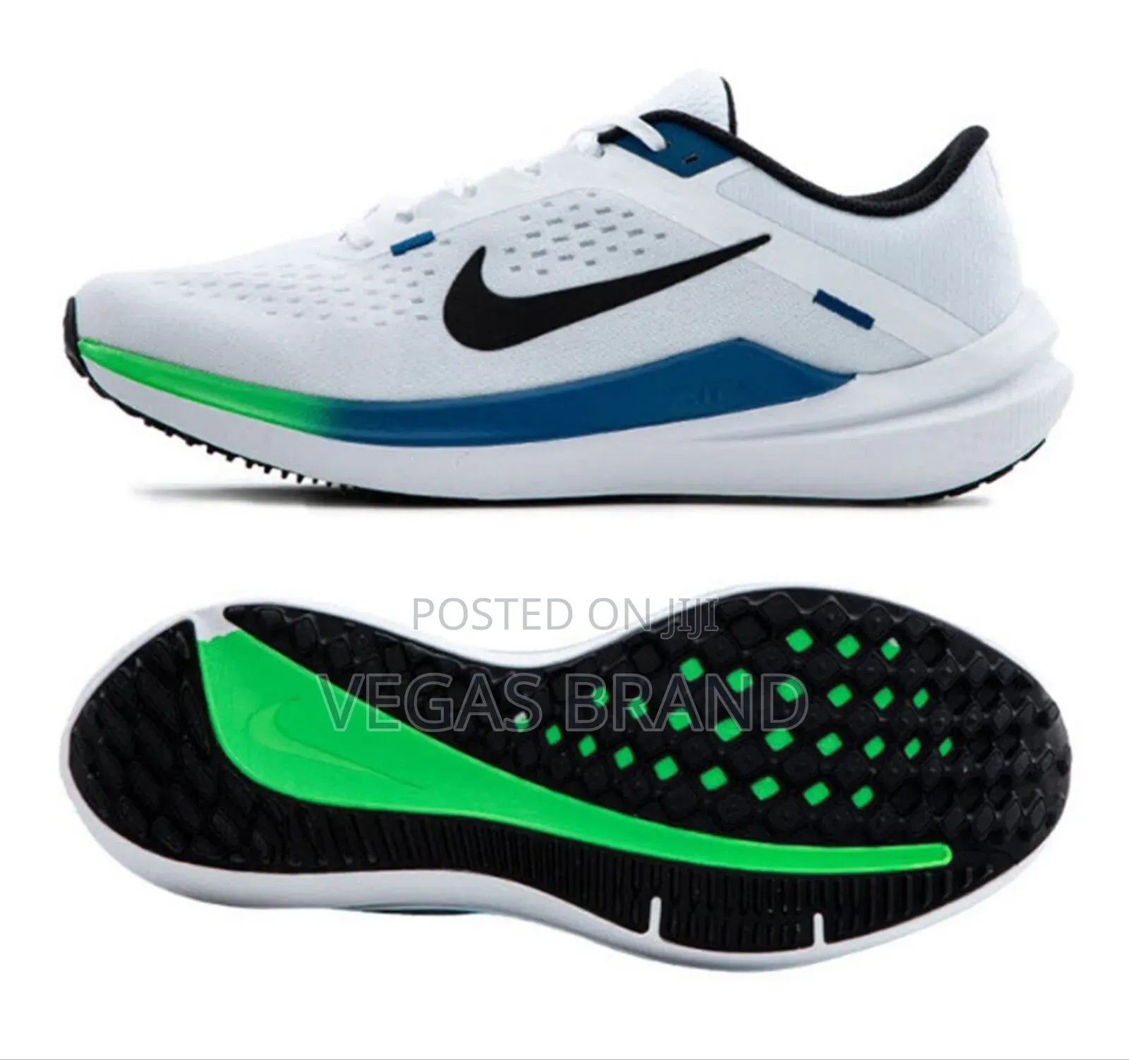 Nike Zoom Winflo 10 Low White Blue Master Quality Shoes