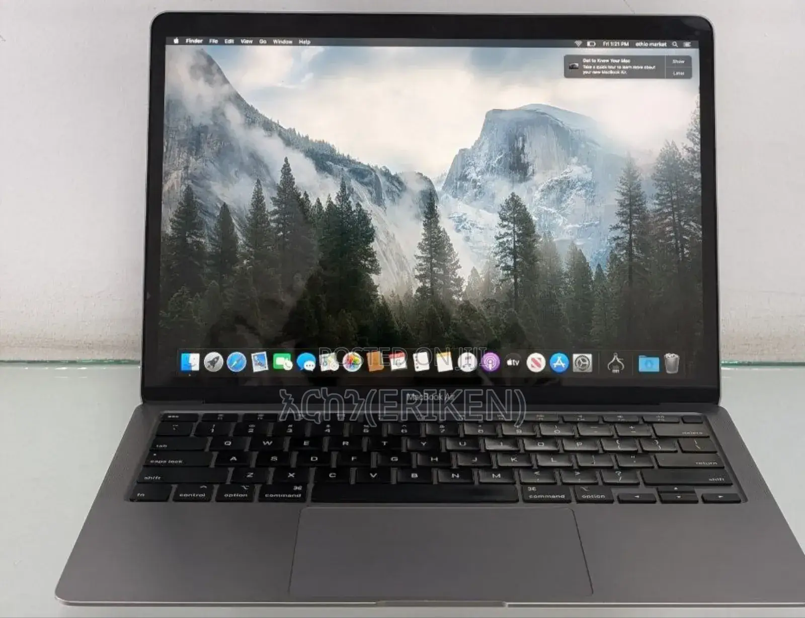 New Laptop Apple MacBook Air 2020 M1 8GB Intel Core I3 SSD 256GB