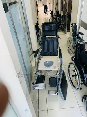Photo - High-Back Manual Wheelchairs,Self Propelled Potty Wheelchair