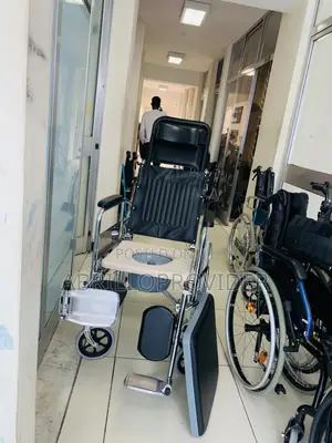 HIGH PERFORMANCE: Multi-Function Reclining Toilet Wheelchair