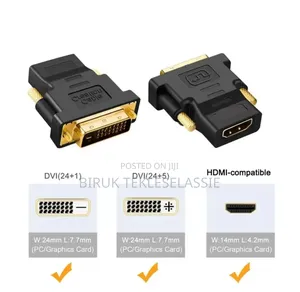 Dvi to HDMI Hdmi to DVI Bi-Directional Converter