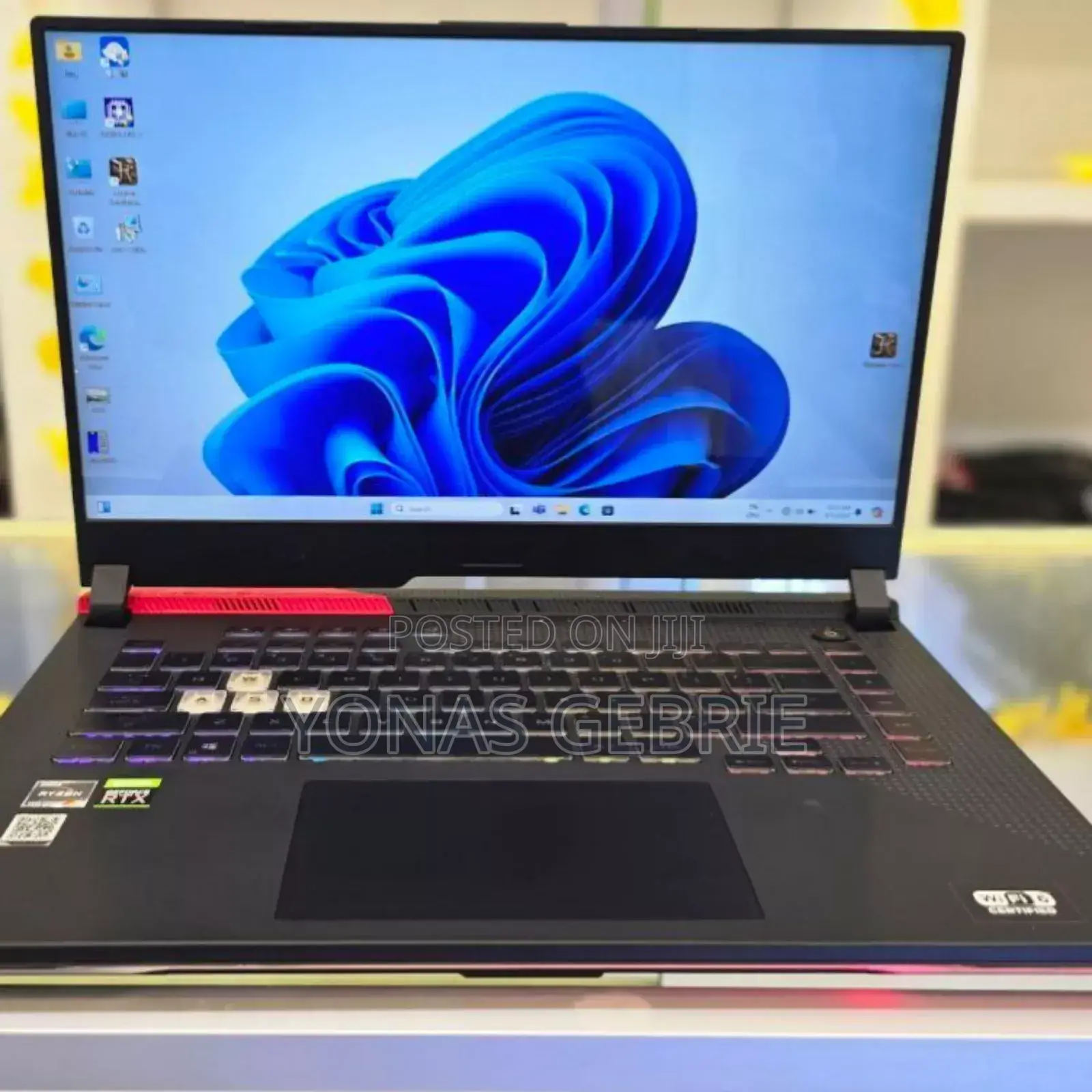 New Laptop Asus ROG Strix G15 16GB AMD Ryzen 9 SSD 512GB