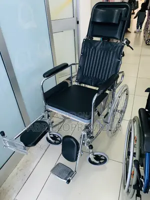 Aluminum Alloy + Waterproof PU Leather, Strong Wheelchair