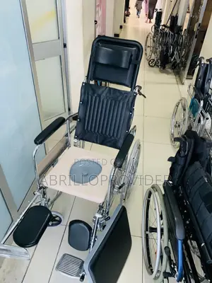 Aluminum Alloy + Waterproof PU Leather, Strong Wheelchair
