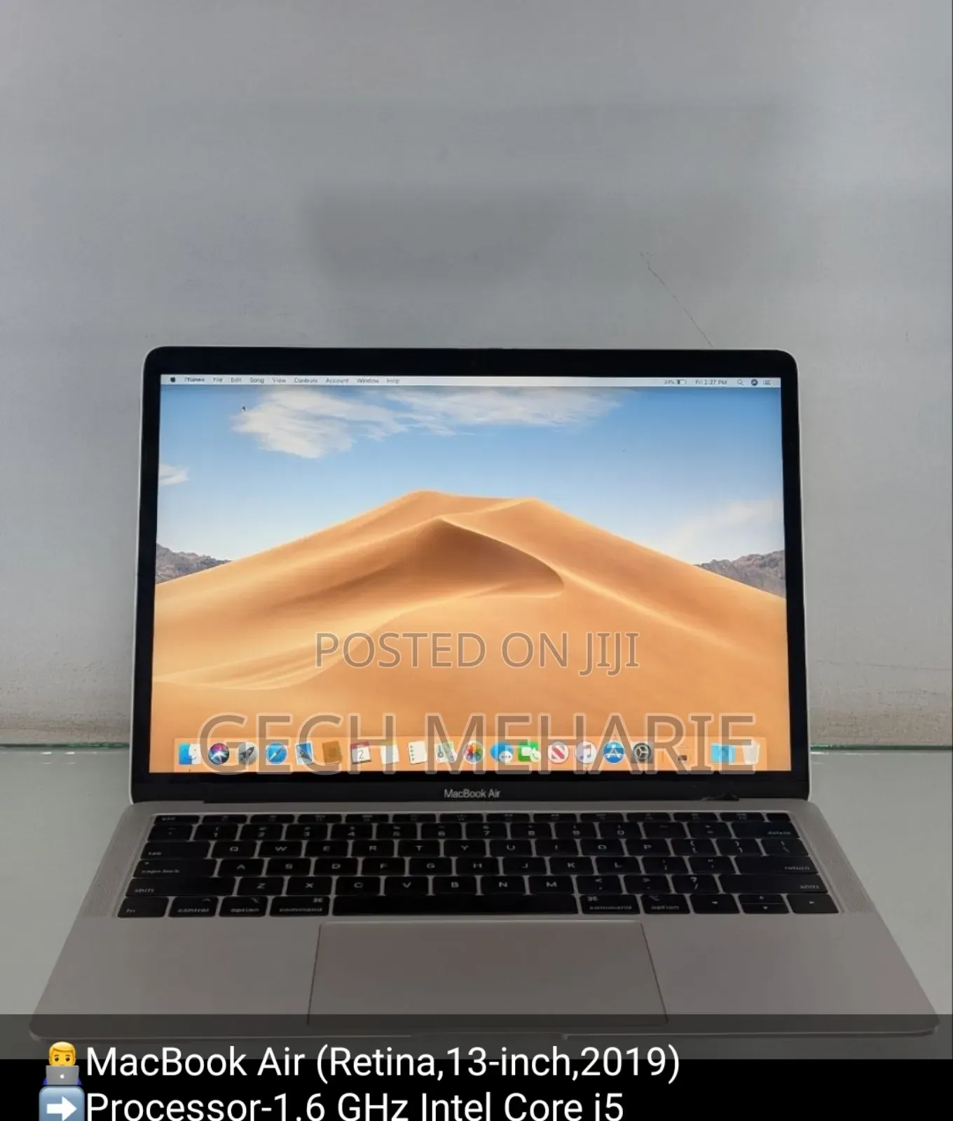 New Laptop Apple MacBook 2019 8GB Intel Core I5 SSD 512GB
