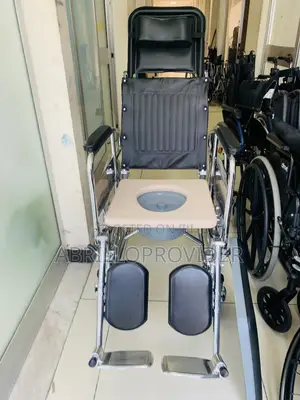 120cm Wheelchair , Foldable , Lightweight, Toilet Wheelchair
