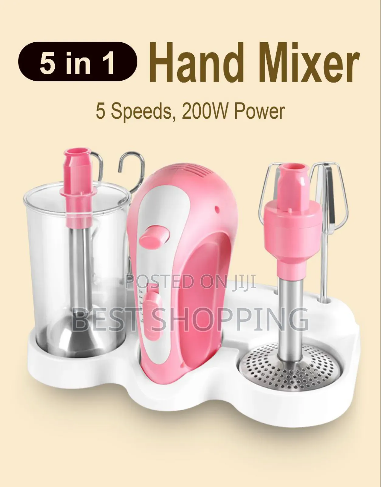 Sonifer 5 in 1 Hand Blender