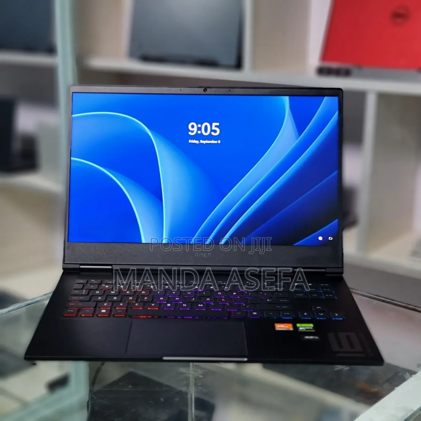 New Laptop HP Omen 16 16GB AMD Ryzen 9 SSD 1T