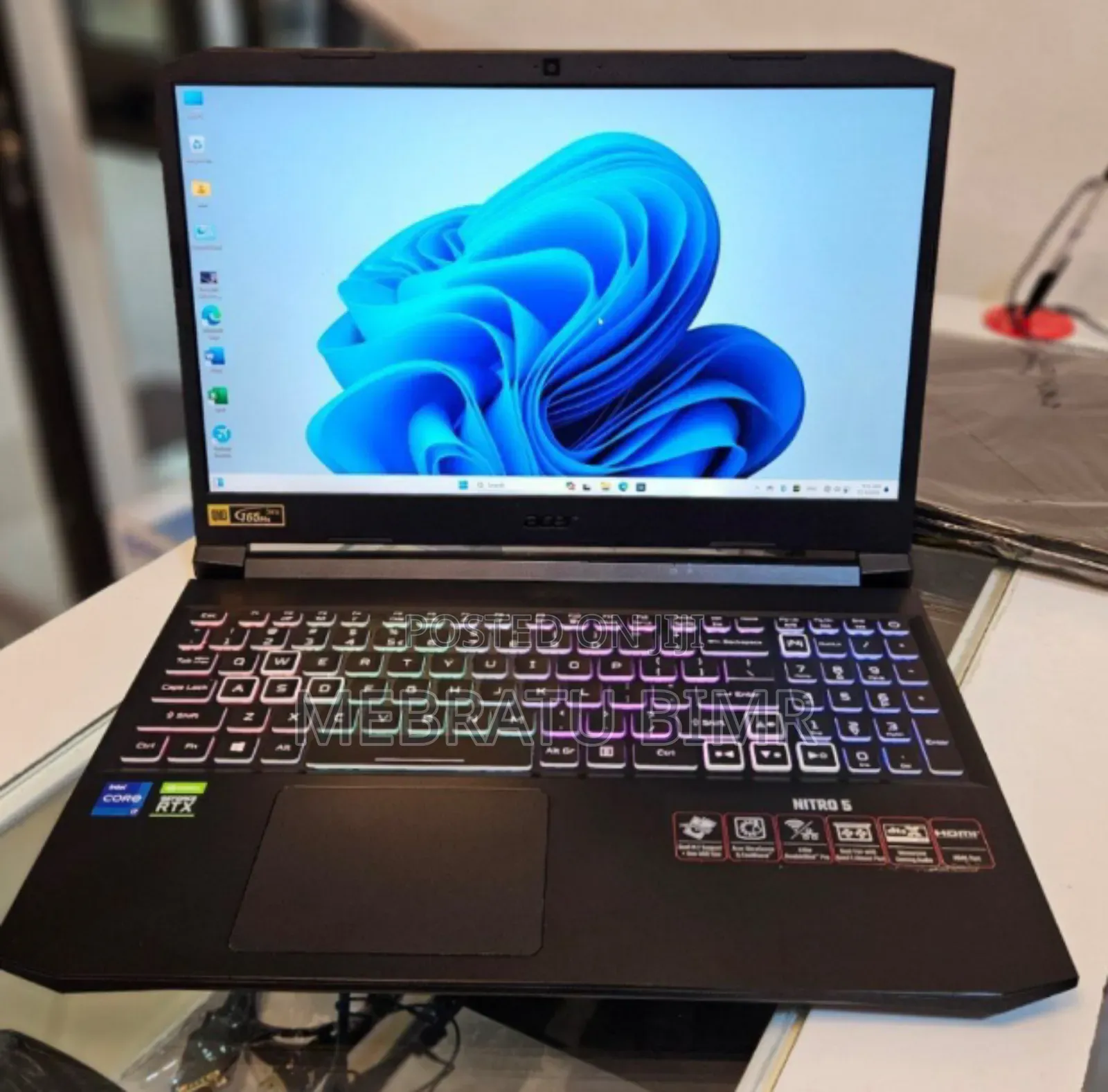 New Laptop Acer Nitro 5 16GB Intel Core I7 SSD 1T