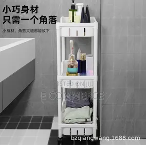4 Tier Rolling Utility Cart Storage Shelf