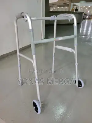 Photo - Walker +Wheel Dual Paddle Adult Folding Walker+TRUST CAREX