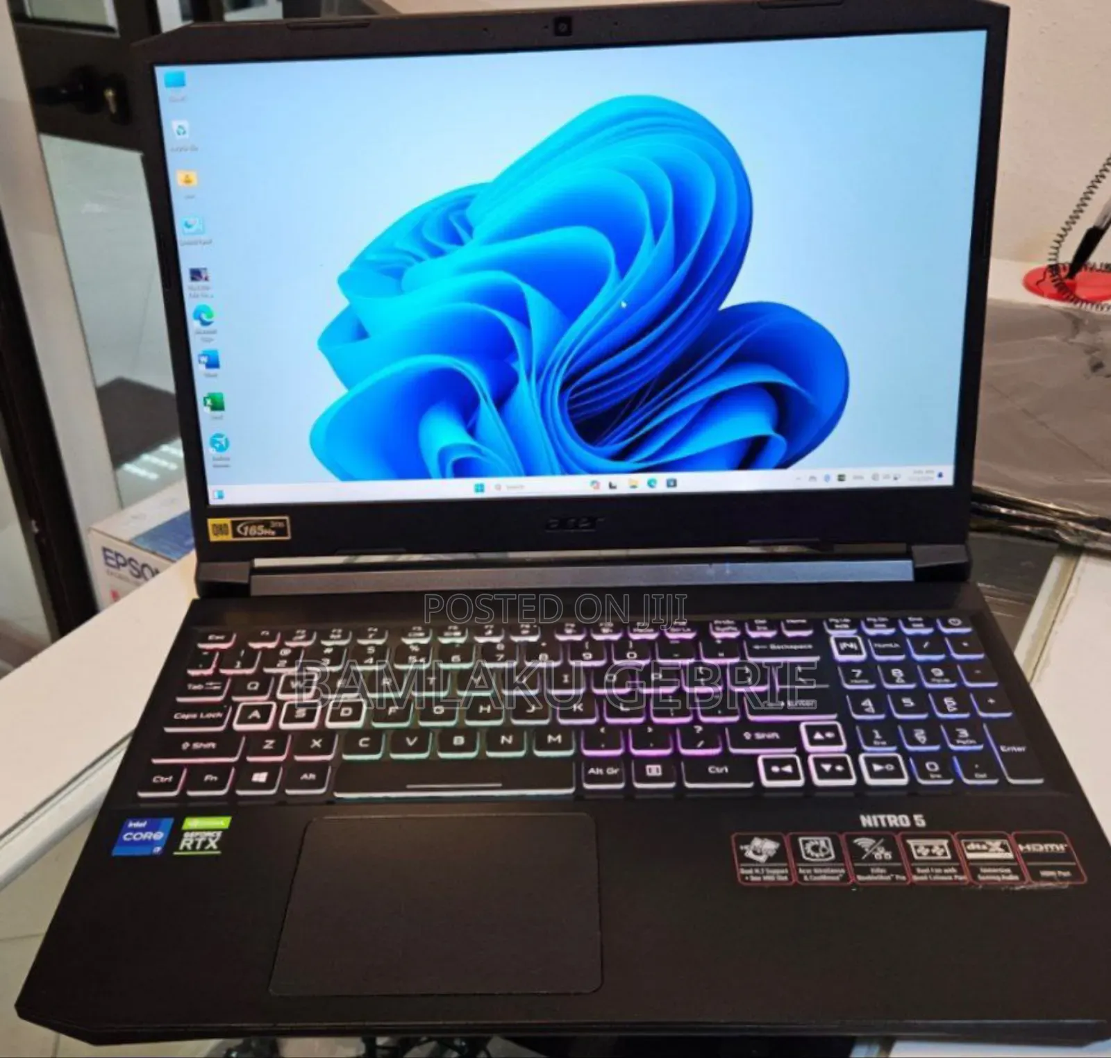 New Laptop Acer Nitro 5 16GB Intel Core I7 SSD 1T