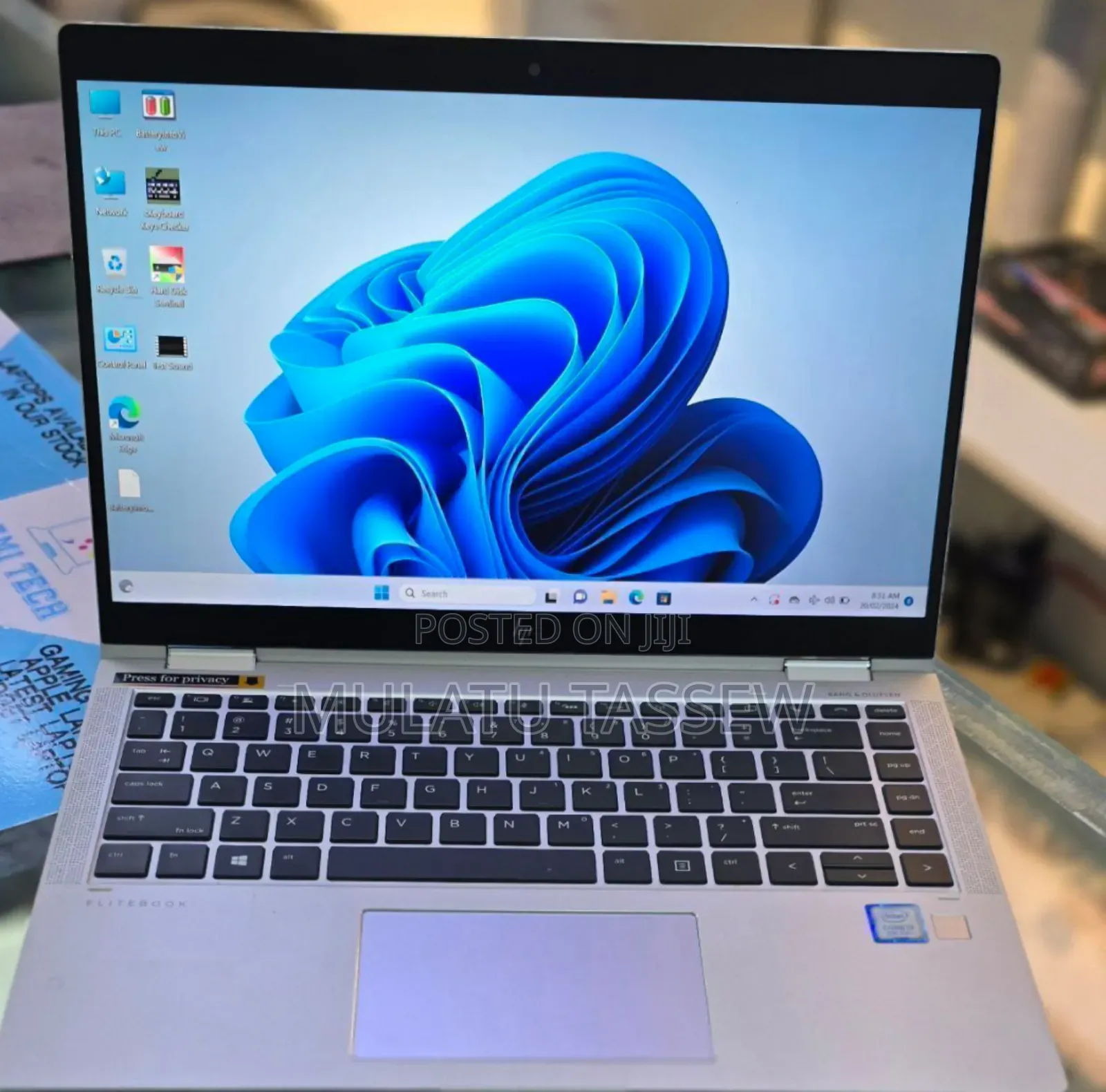 New Laptop HP EliteBook X360 1040 G5 16GB Intel Core I5 SSD 512GB