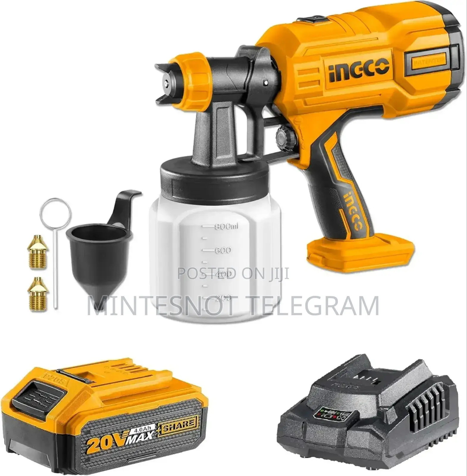 ቀለም መቀቢያ Spray Gun Compressor