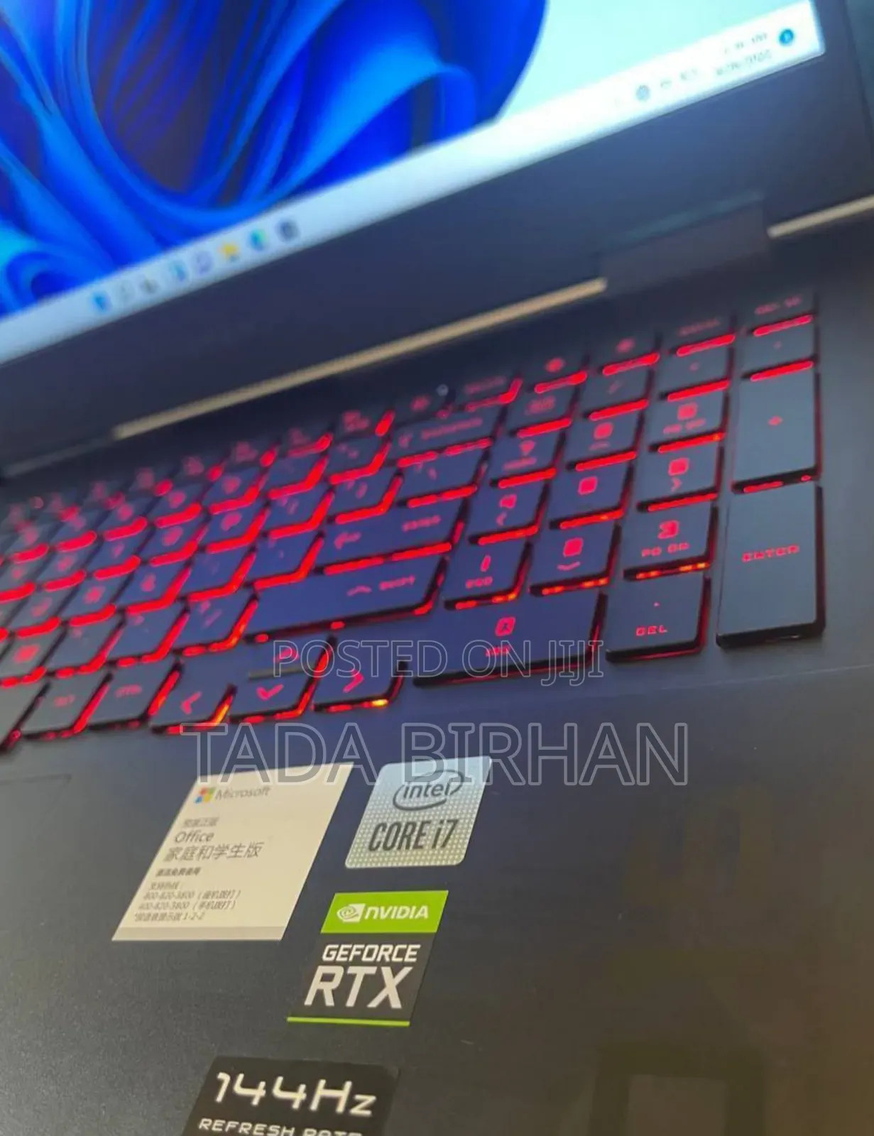 New Laptop HP Omen 15t 8GB Intel Core I7 SSD 1T