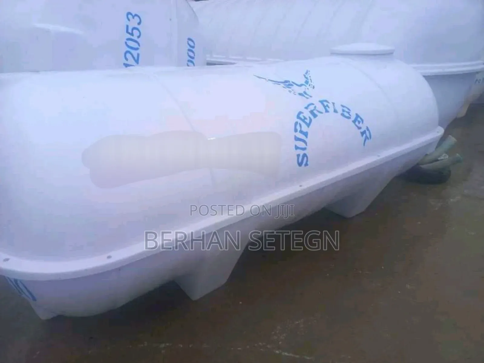 Super Fiber Horizontal Water Tanker