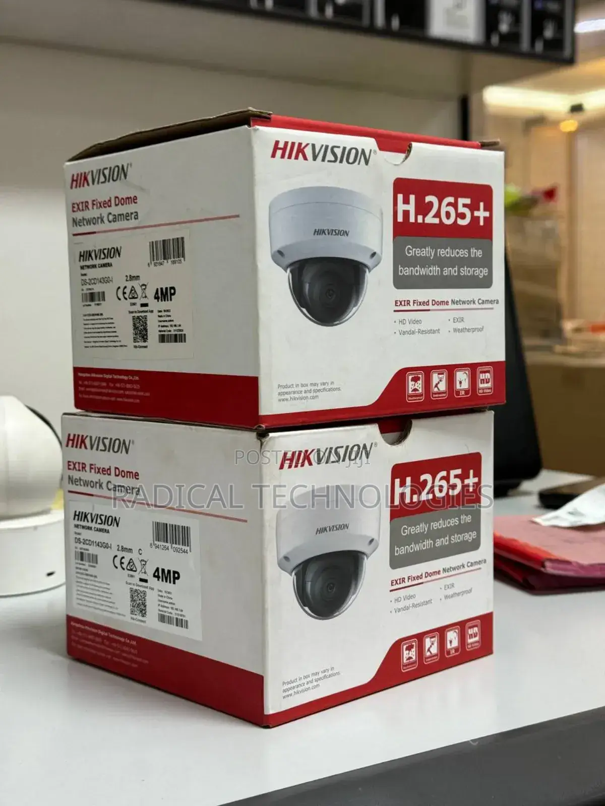 Hikvision 4mp Ip Camera NVR Kit Dahua