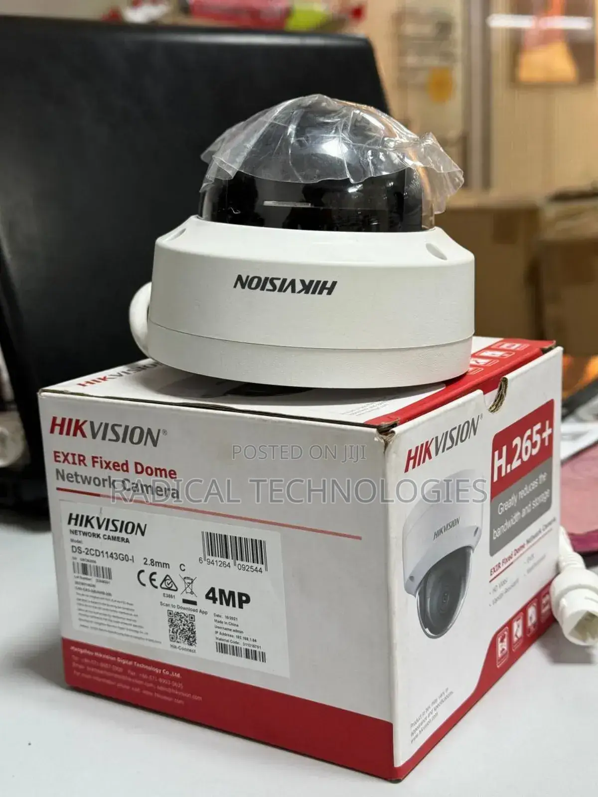 Hikvision 4mp Ip Camera NVR Kit Dahua