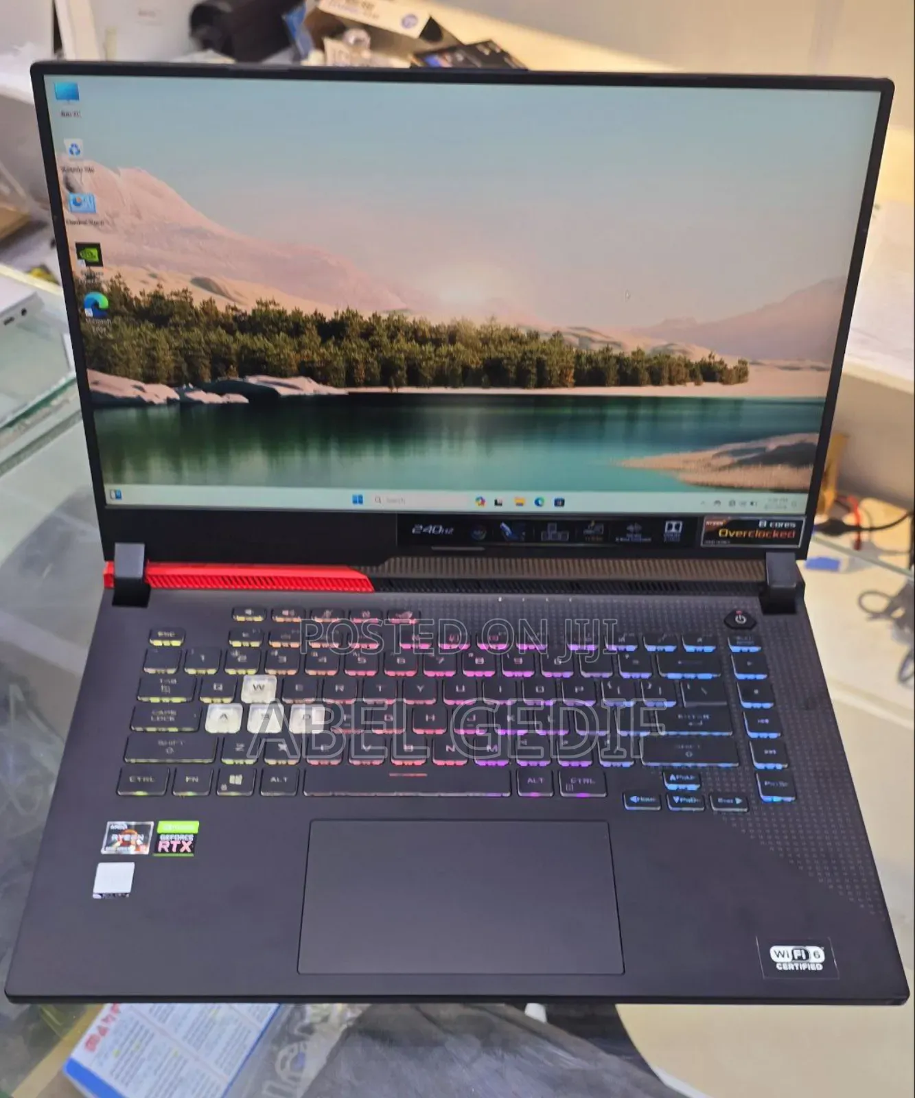New Laptop Asus ROG Strix G15 16GB AMD Ryzen 9 SSD 512GB