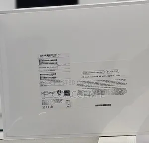 New Laptop Apple MacBook 8GB Apple M2 SSD 512GB