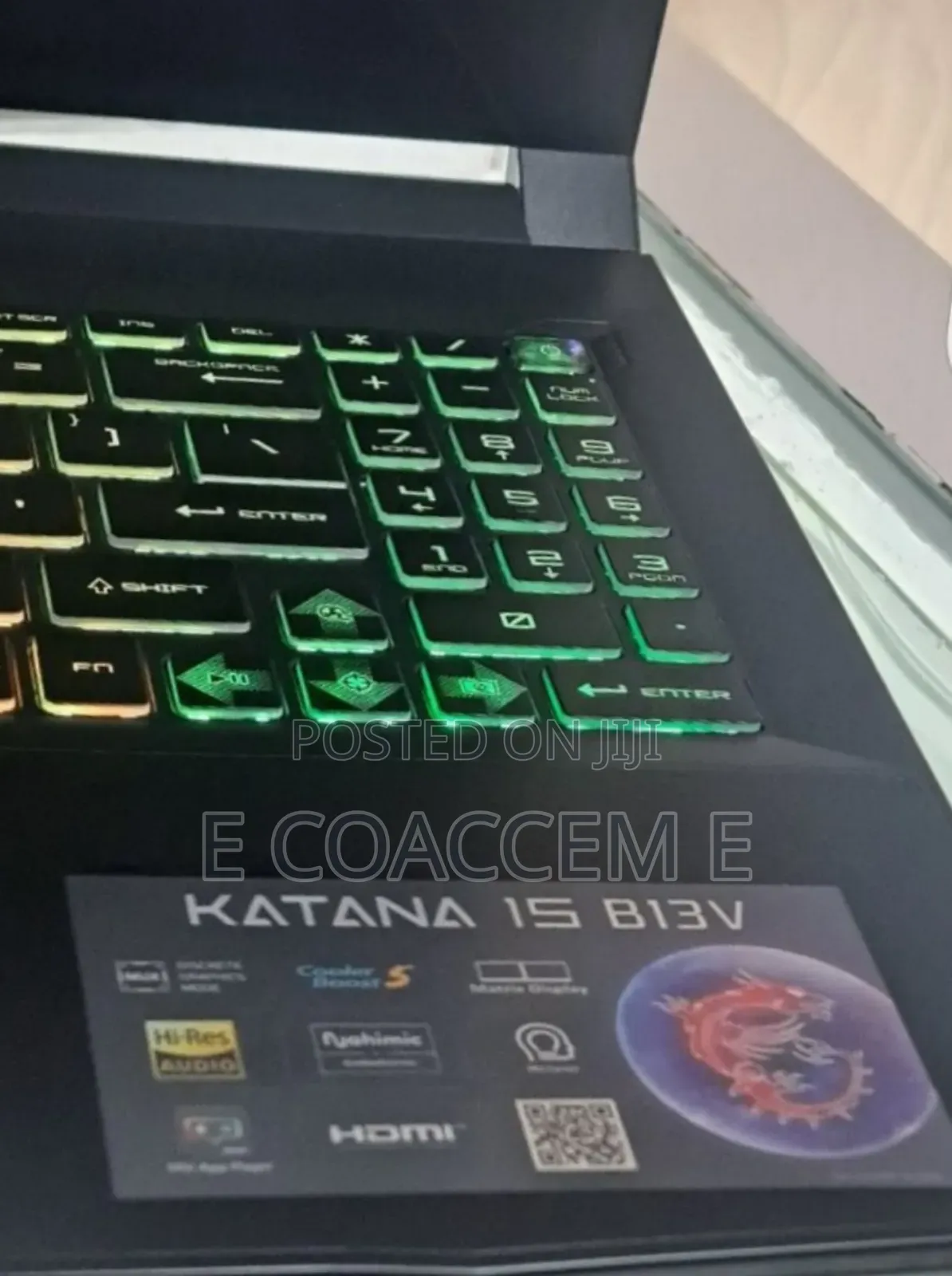 New Laptop MSI 16GB Intel Core I7 SSD 1T