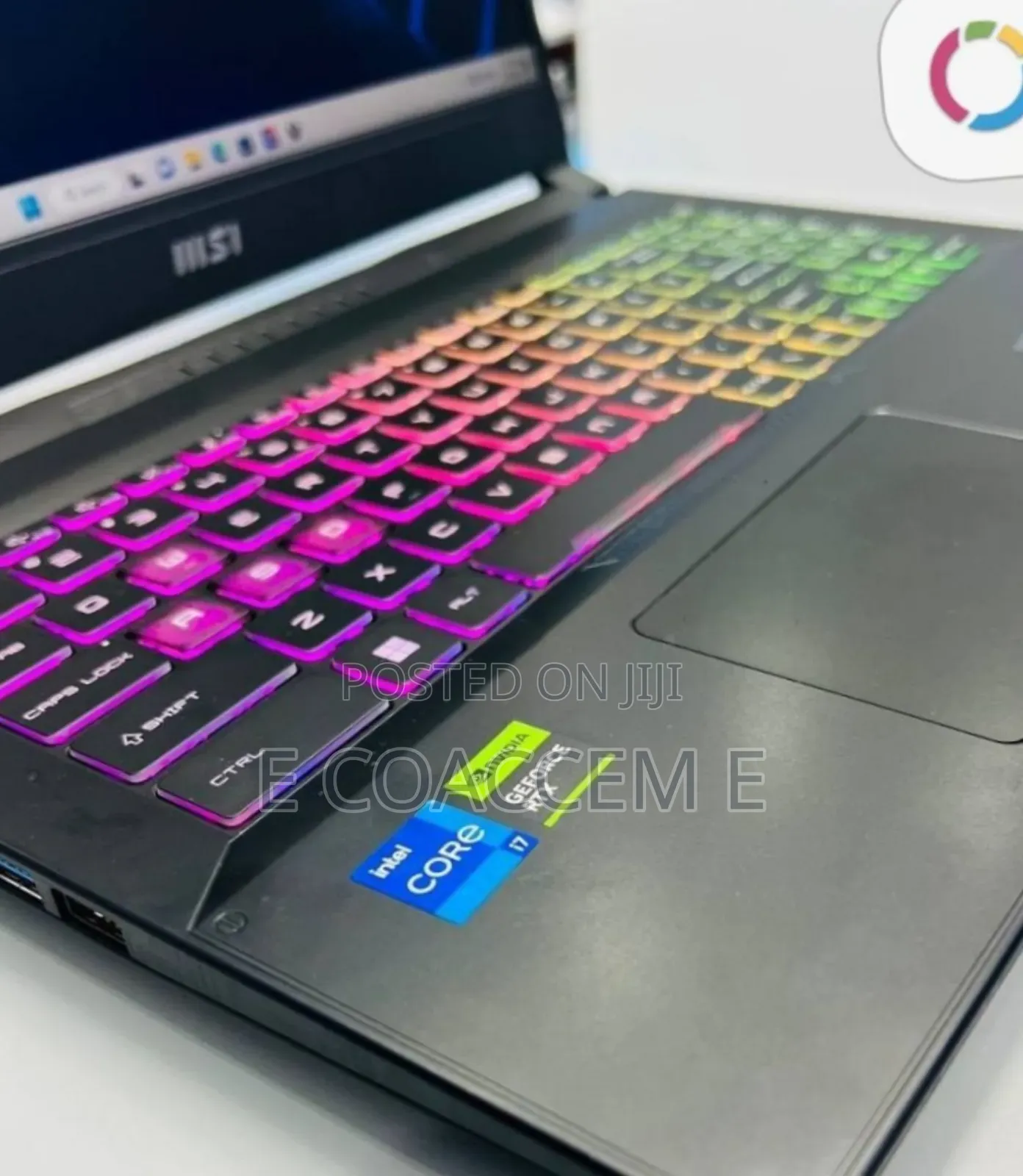 New Laptop MSI 16GB Intel Core I7 SSD 1T