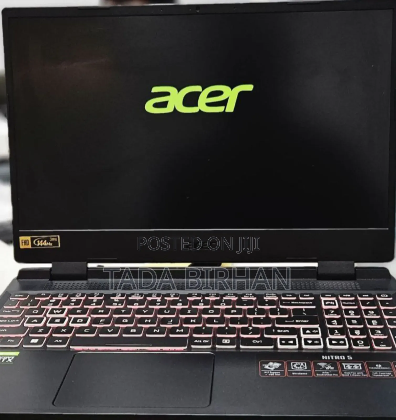 New Laptop Acer Nitro 5 16GB Intel Core I7 SSD 512GB