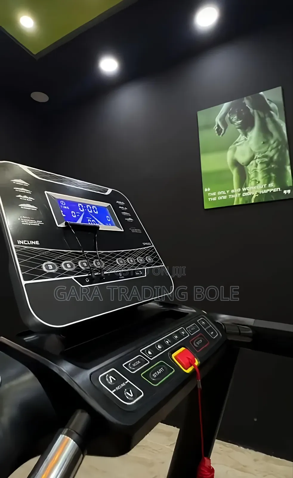 Treadmill ከ2 ኣመት ዋስትና እና መገጣጠም ጋር