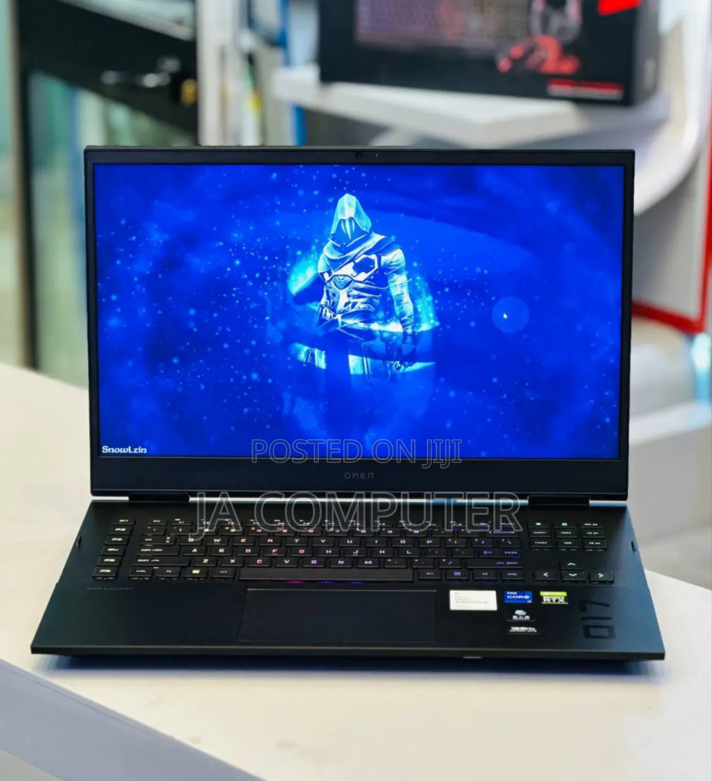 New Laptop HP Omen 17 16GB Intel Core I7 SSD 1T