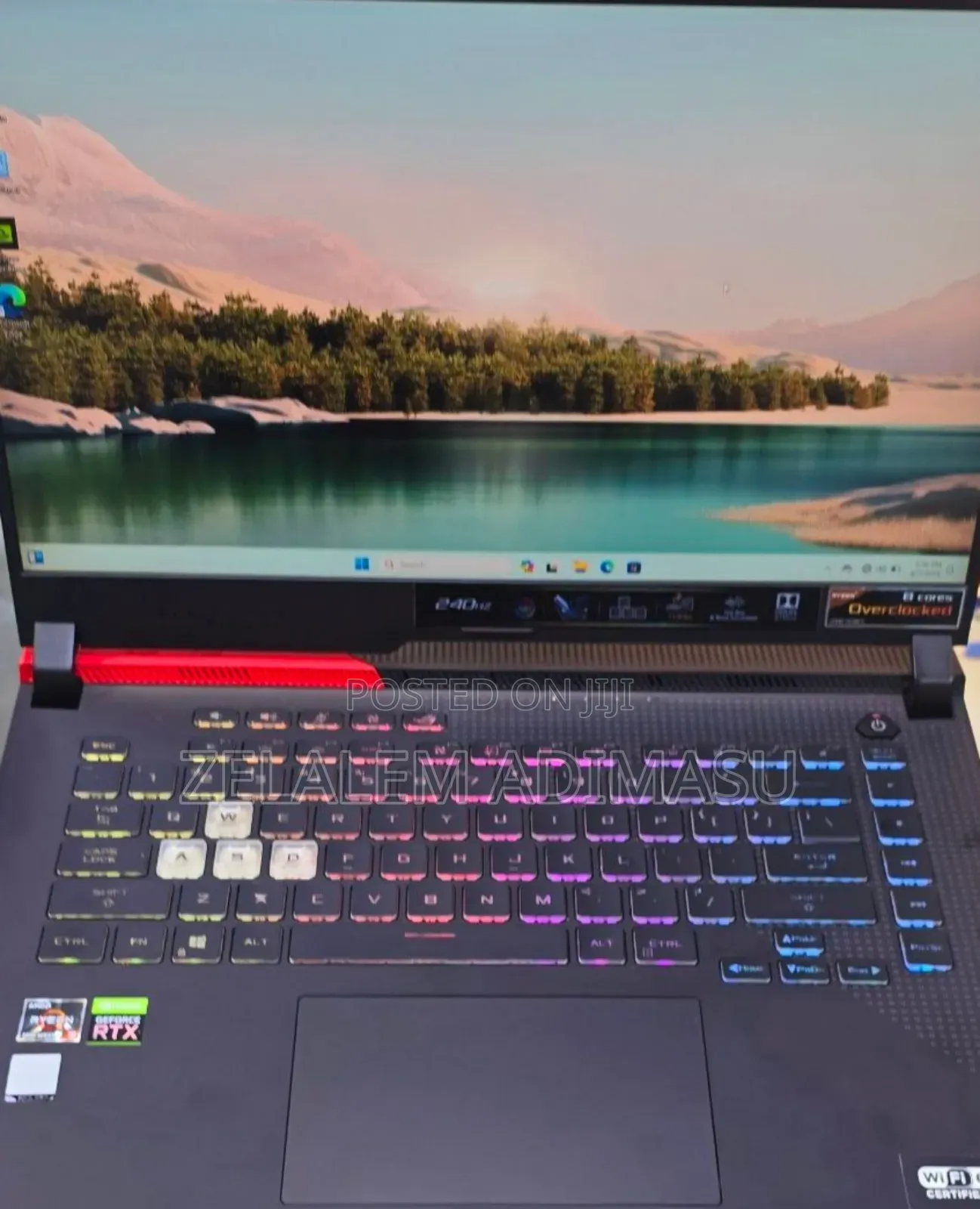 New Laptop Asus ROG G703 16GB AMD Ryzen 9 SSD 512GB