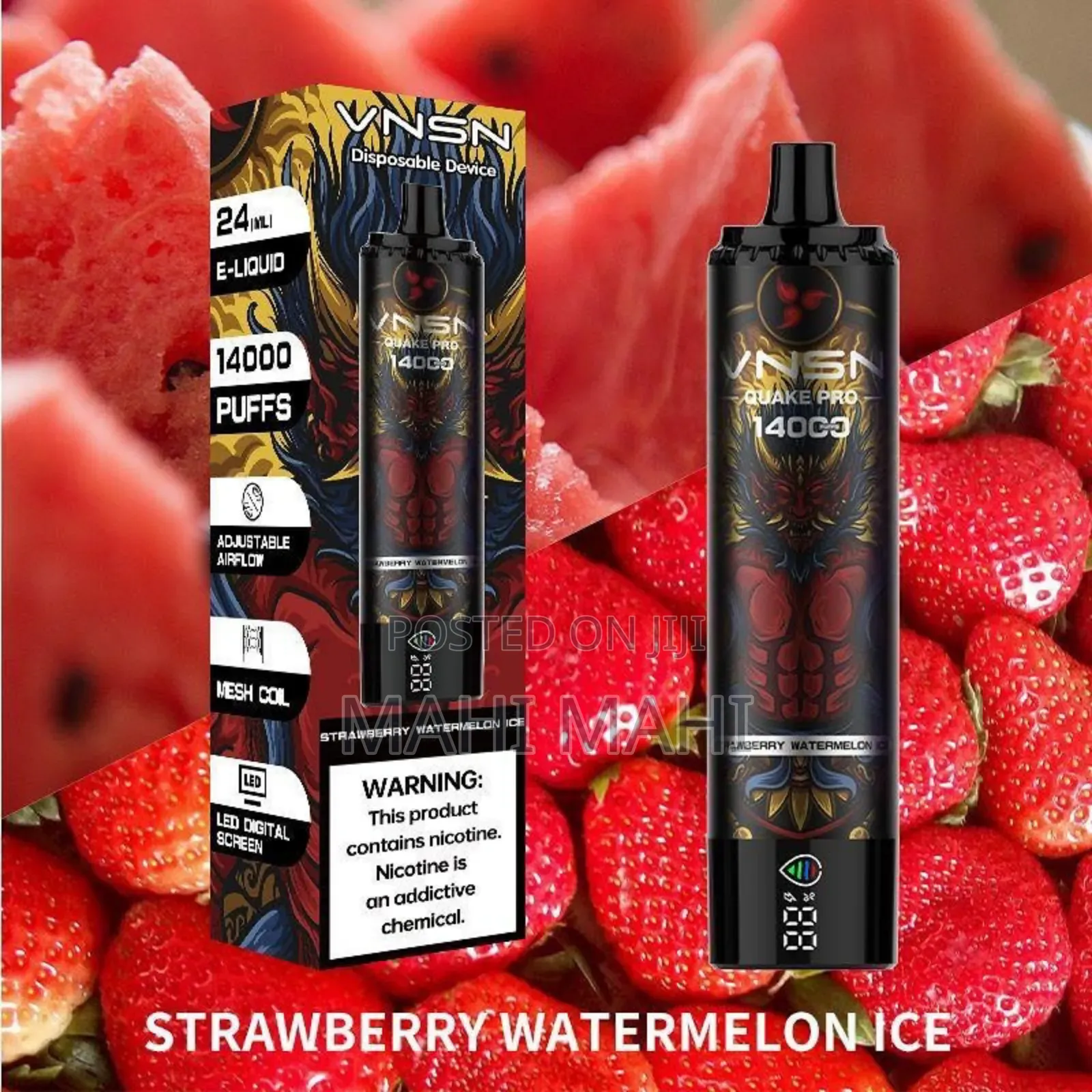 VNSN 12000puff Vape Digital Cigarette