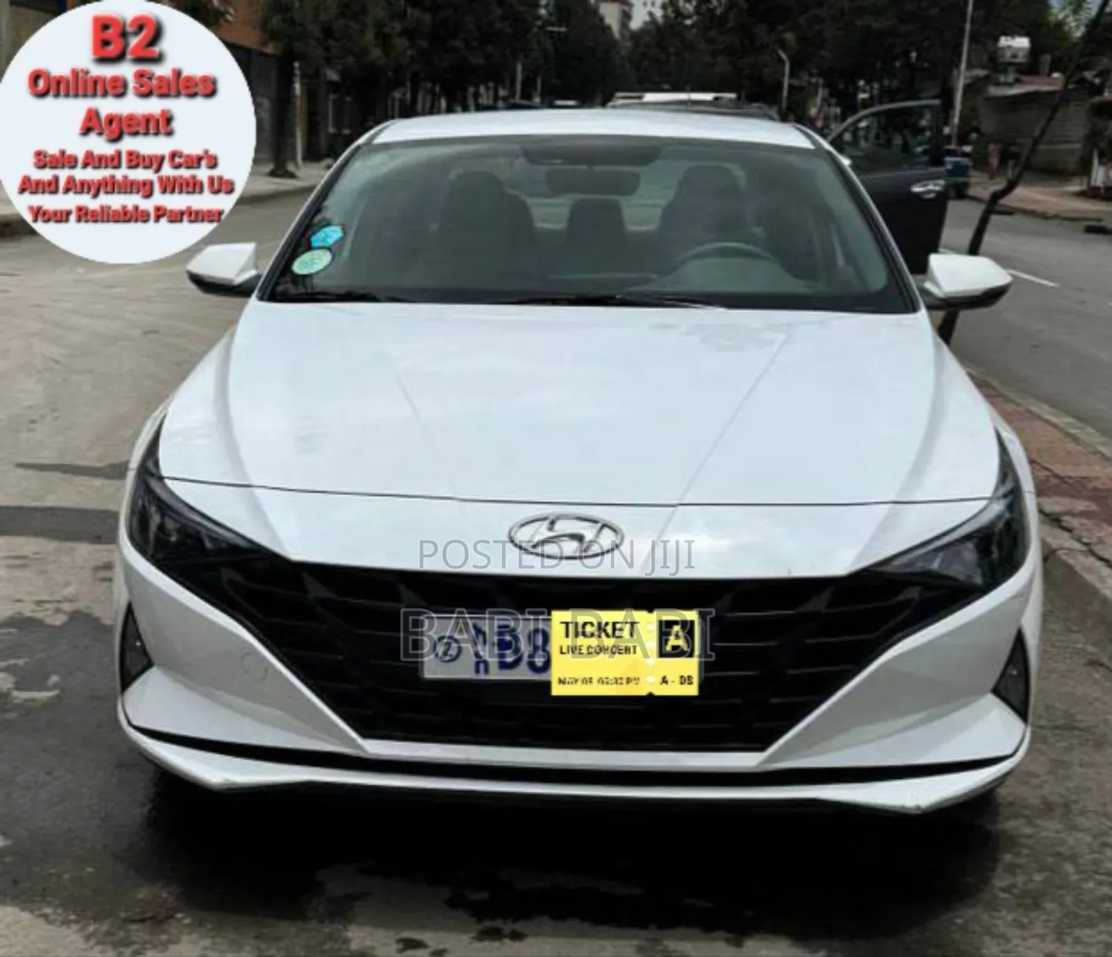 Hyundai Elantra 2021 White