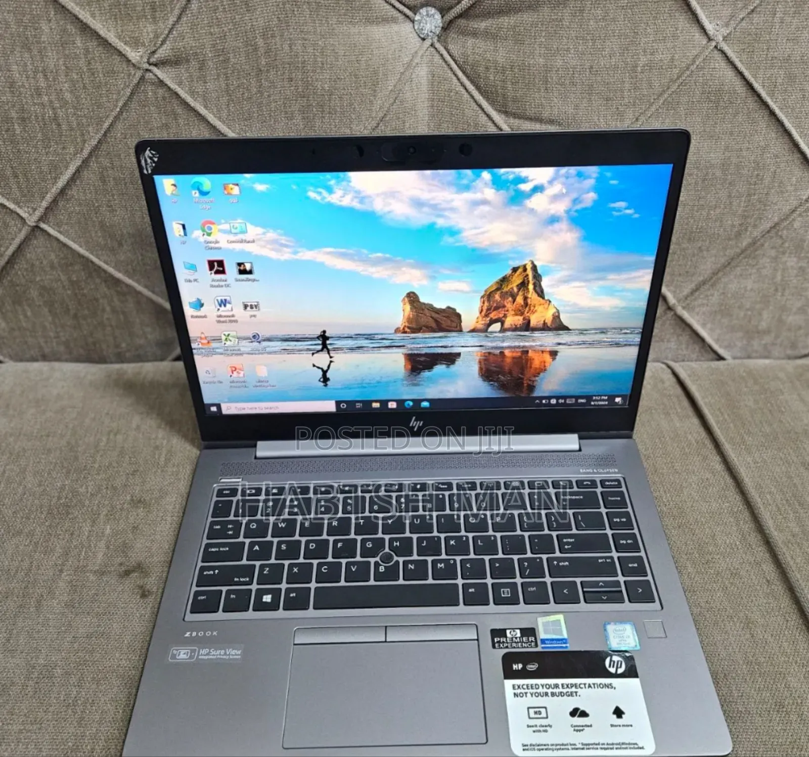 New Laptop HP ZBook Studio 16GB Intel Core I7 SSD 512GB