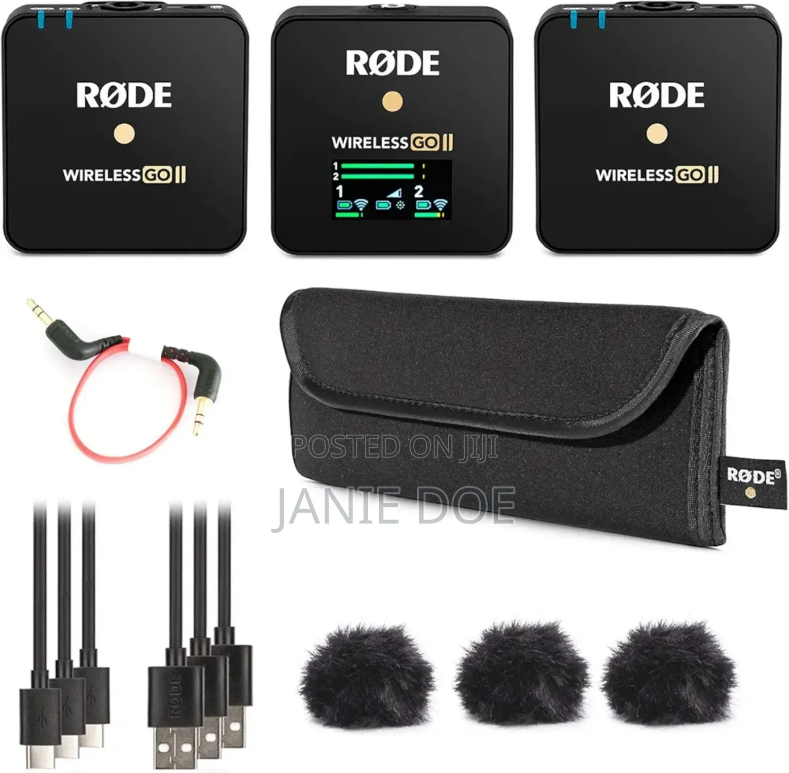 Røde Go !! High Quality Dual Wireless Microphone