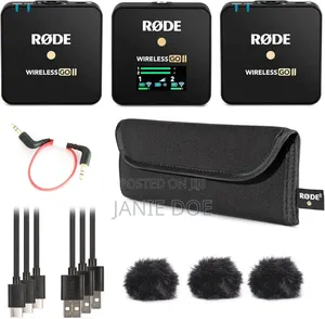 Røde Go !! High Quality Dual Wireless Microphone