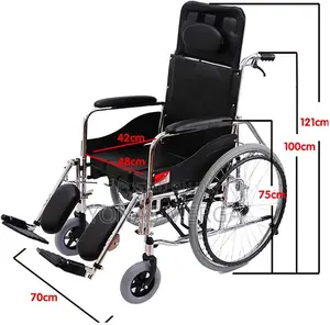 Multifunctional Wheelchair Elderly, Disabled, After Surgery