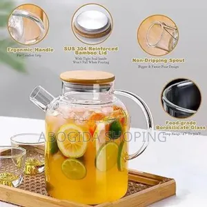 Photo - 1.8 Litter Heat Resistance Glass Tea Pot