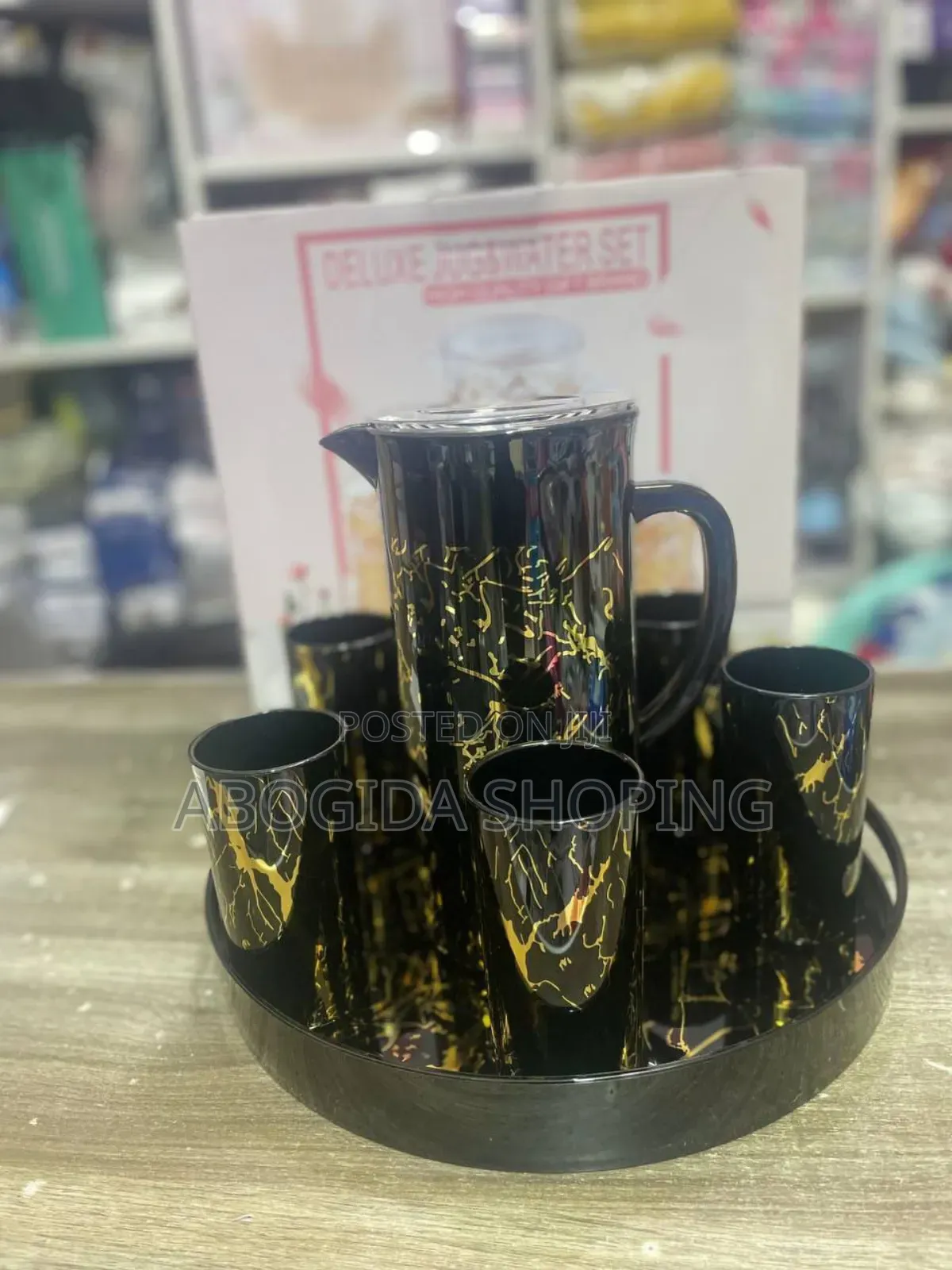 Deluxe Jug and Water Set