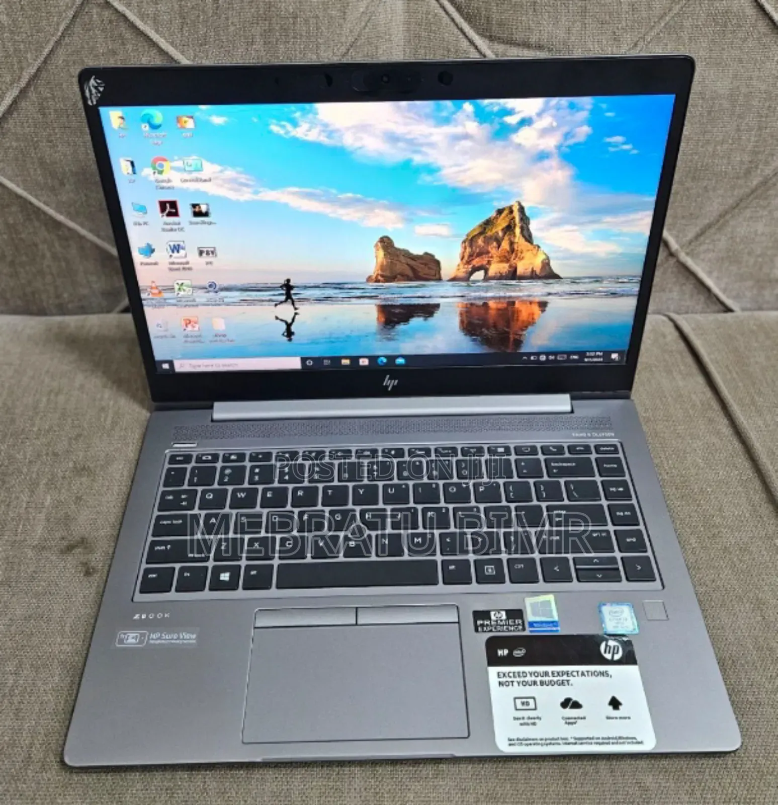 New Laptop HP ZBook Studio G5 16GB Intel Core I7 SSD 512GB