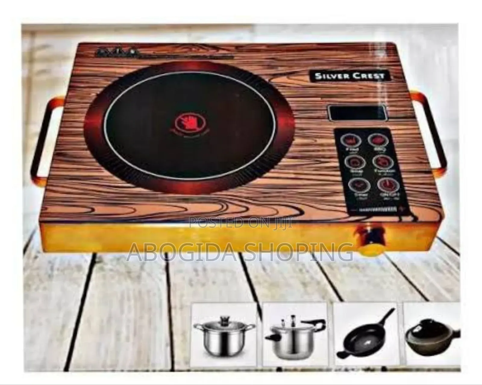 Silver Crest Single Touch Stove(ሲልቨር ክረስት ተች የኤሌክትሪክ ስቶቭ)