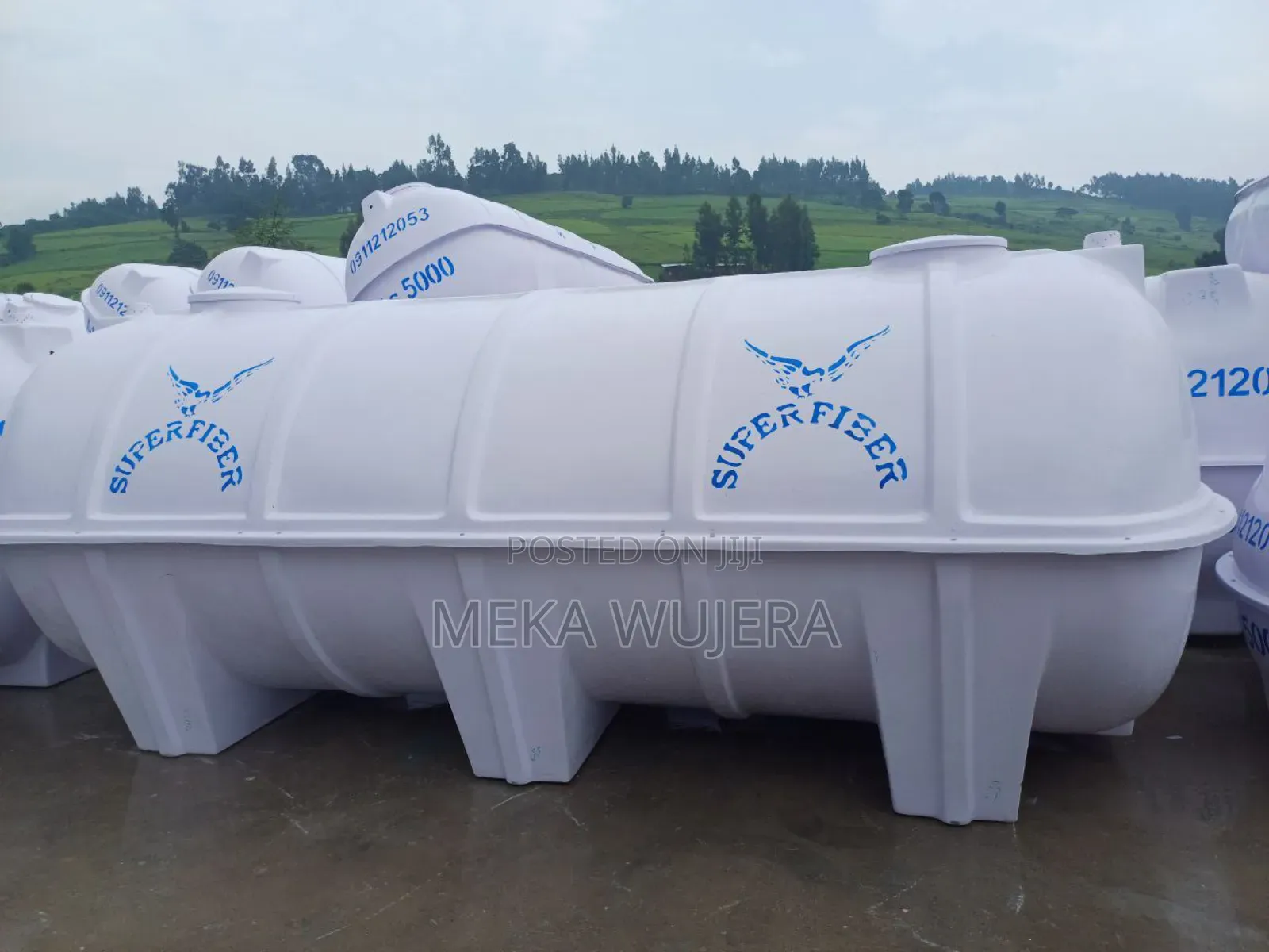 Super Fiberglass Water Tanker Roto