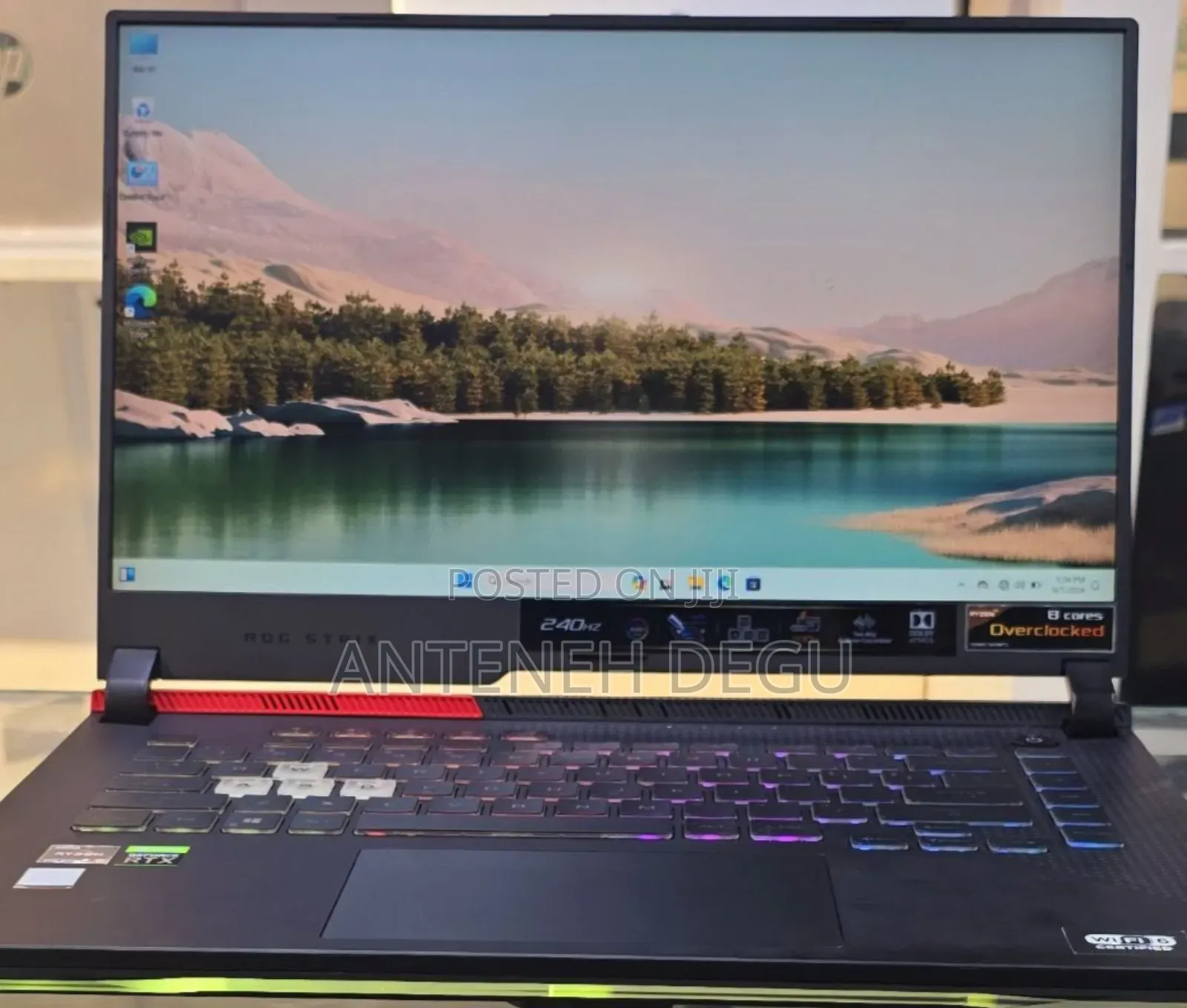 New Laptop Asus ROG Strix G15 16GB AMD Ryzen 9 SSD 512GB