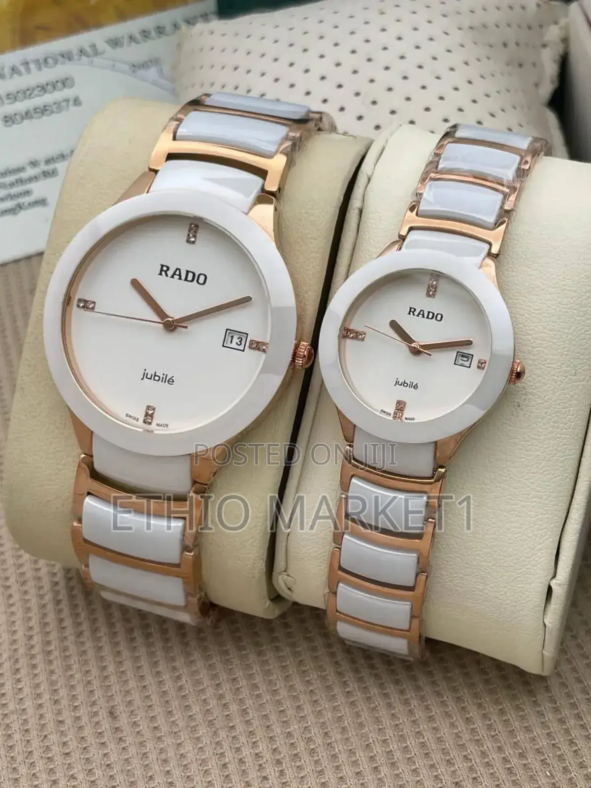 RADO Couples Watches Ceramic Chain With Swiss Machinery