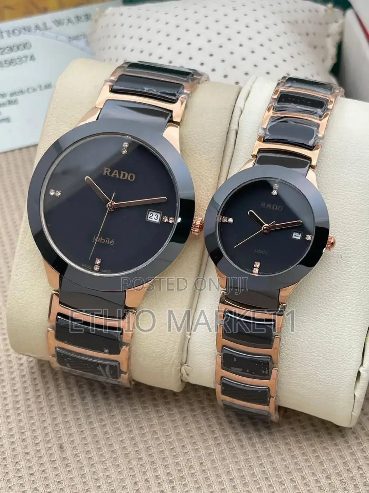 RADO Couples Watches Ceramic Chain With Swiss Machinery