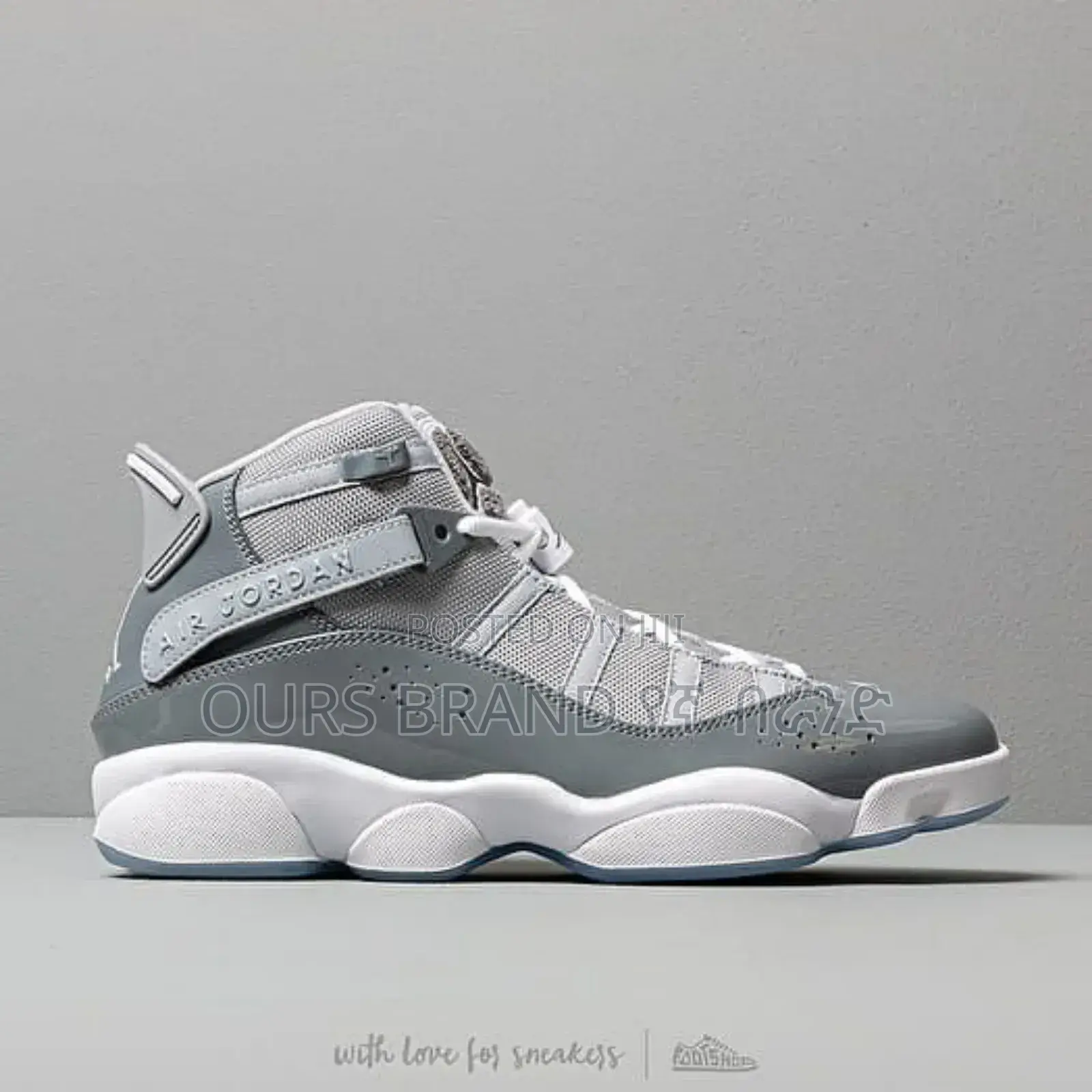 Air Jordan 6 Rings " "Cool Grey" High Shoes for Men's 