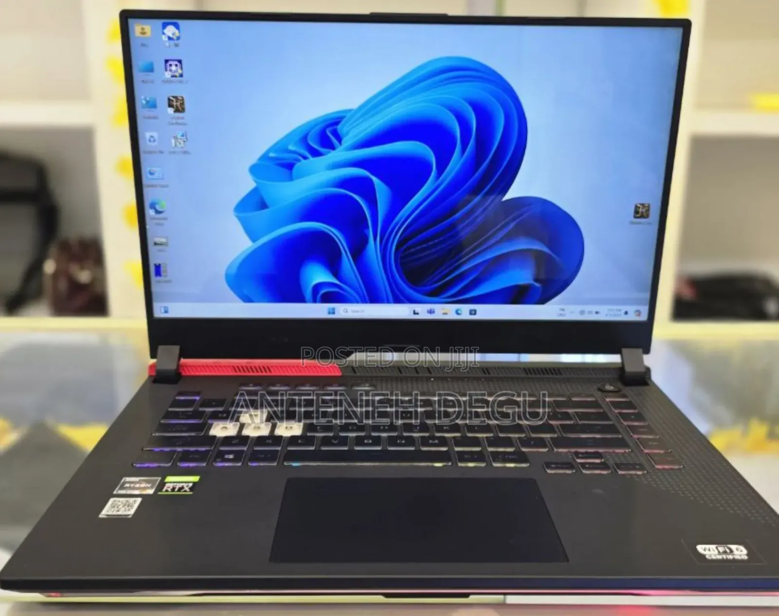 New Laptop Asus ROG Strix G15 16GB AMD Ryzen 7 SSD 512GB