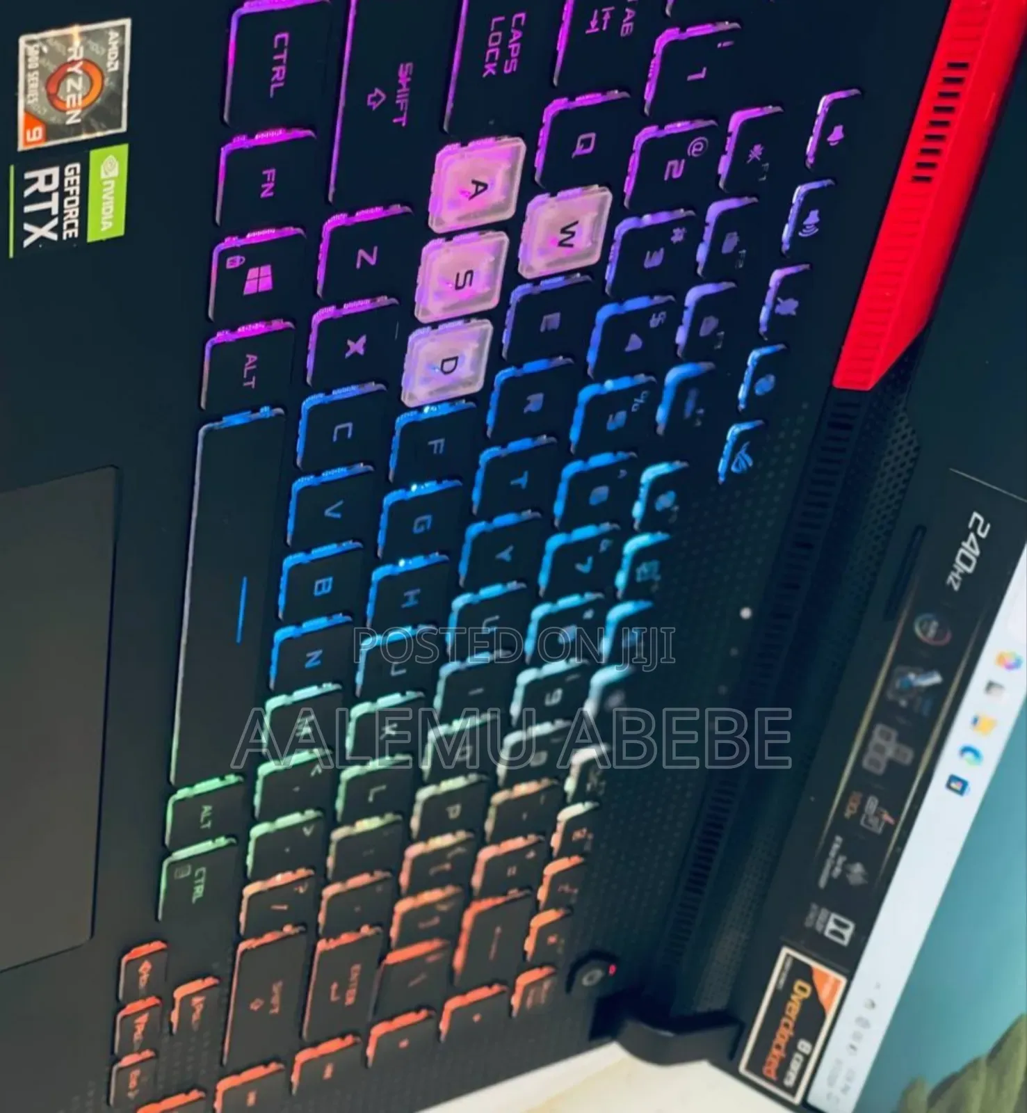 New Laptop Asus ROG Strix G15 16GB AMD Ryzen 9 SSD 512GB