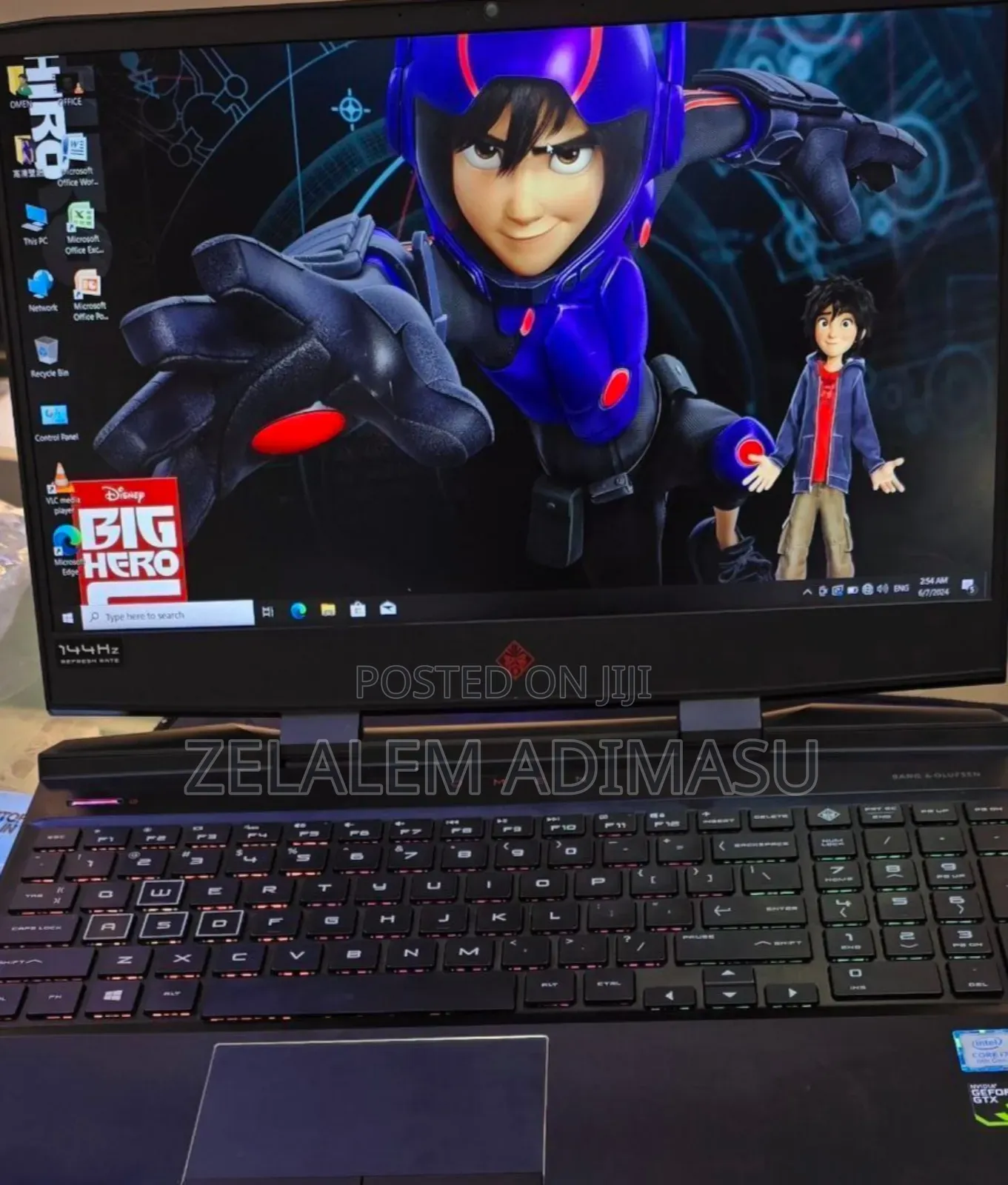 New Laptop HP Omen X 16GB Intel Core I7 SSD 128GB