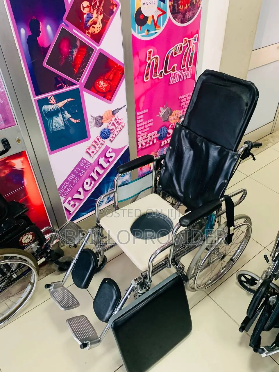 Aluminium Alloy Folding Wheelchair All Terrain Wheelchair