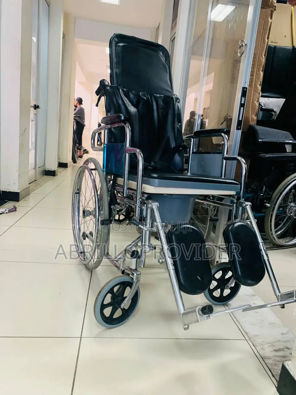 Caulo High Back Wheelchair for Adults,Reclining Wheelchair